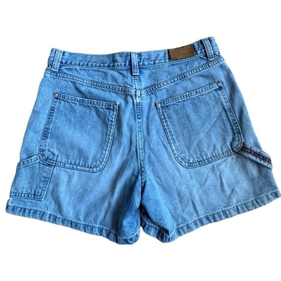 Tommy Hilfiger Womens Denim Jeans Distressed High Waist Boho Jorts - Picture 2 of 12